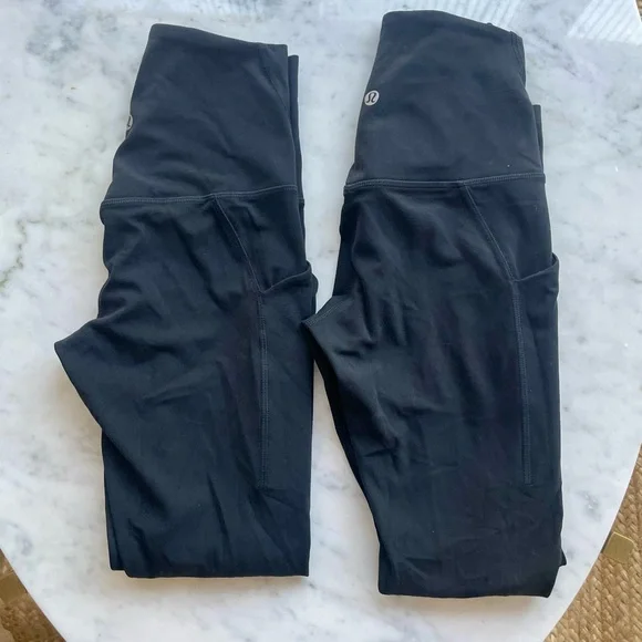 Lululemon high waist Align pant with pockets, 25”, black, size 2, EUC - Picture 10 of 10